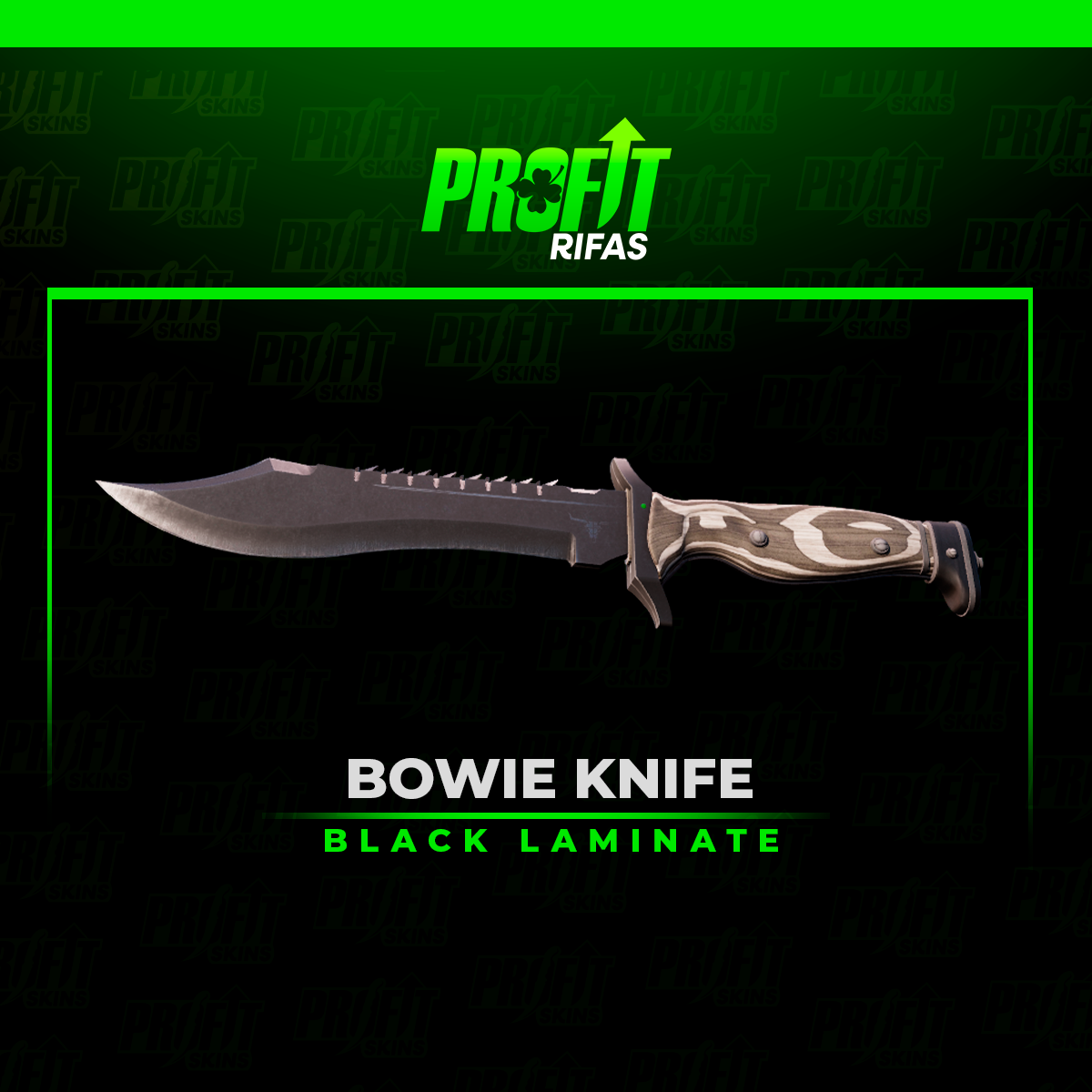 BOWIE | BLACK LAMINATE